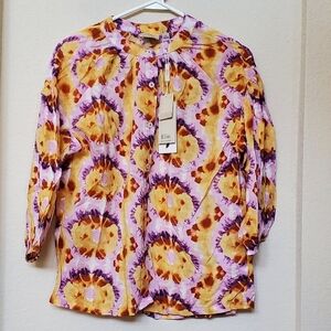 Elie by tahari women's button up top.  Size S
